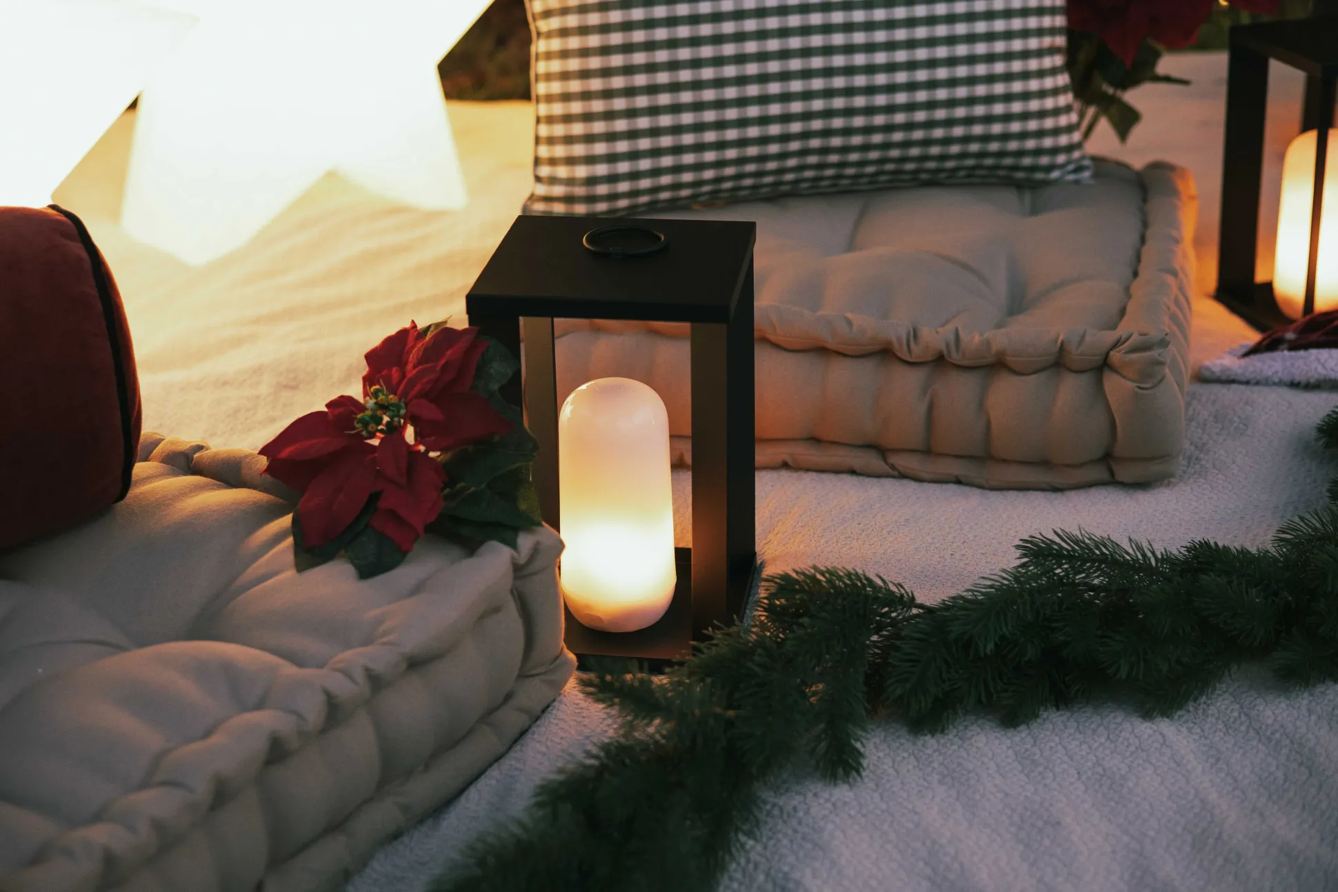 New Garden Siroco lantaarn led oplaadbaar dimbaar ø 18cm (h: 30cm)