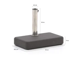 Parasolvoet 25kg beton (balkonvoet)
