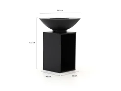 RedFire Onyx Classic vuurschaal en barbecue ø80cm