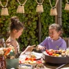 RedFire Onyx Mesa tafel vuurschaal en barbecue ø36cm