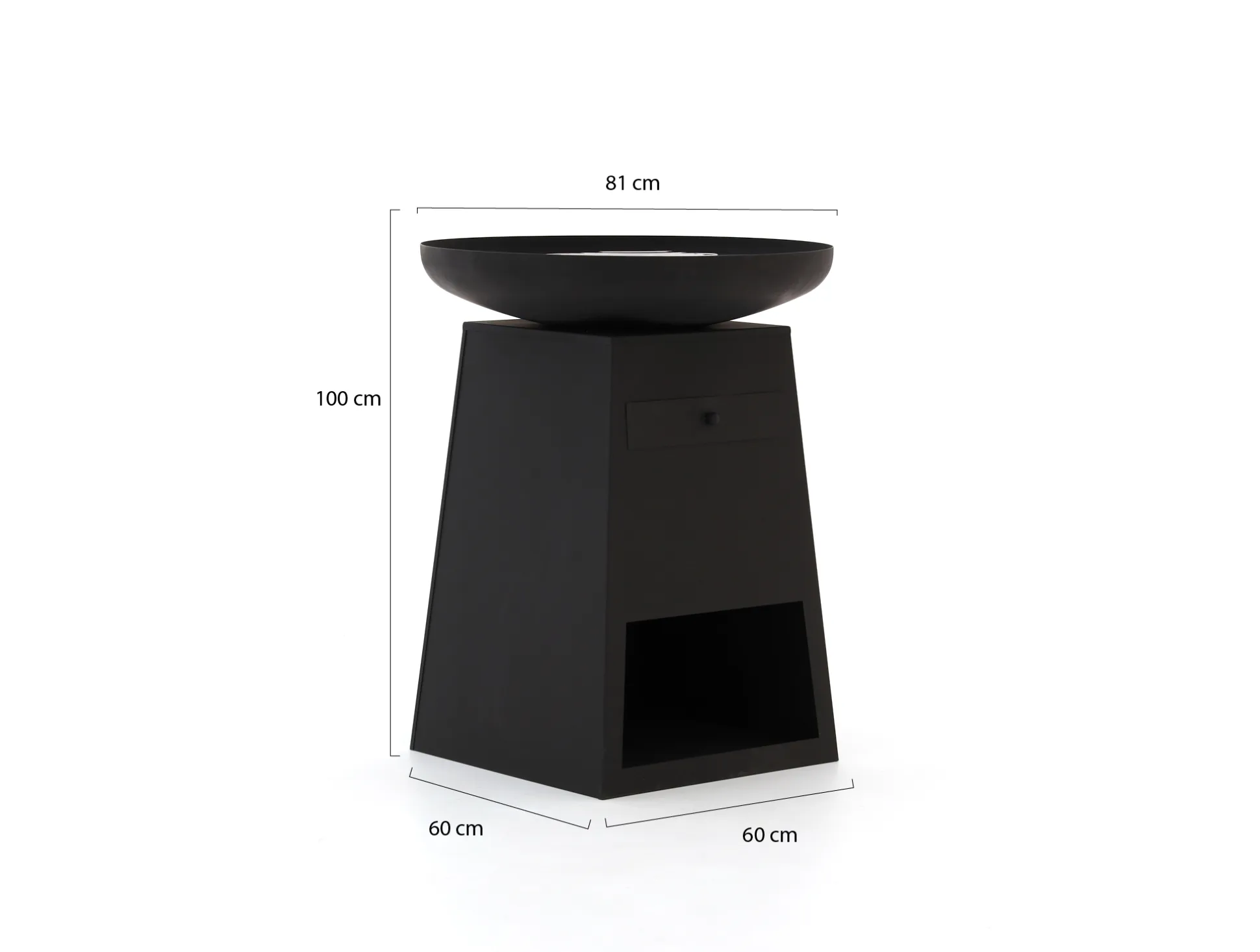 RedFire Premium Orion vuurschaal en barbecue ø80cm