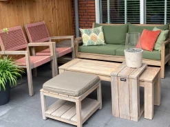 ROUGH-A bijzet tuintafel 50x50x55cm