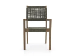 ROUGH Batang Rope dining tuinstoel stapelbaar