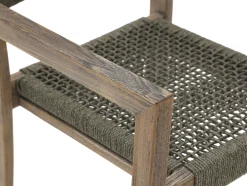 ROUGH-Batang Rope/ROUGH-X 200cm dining tuinset 5-delig stapelbaar