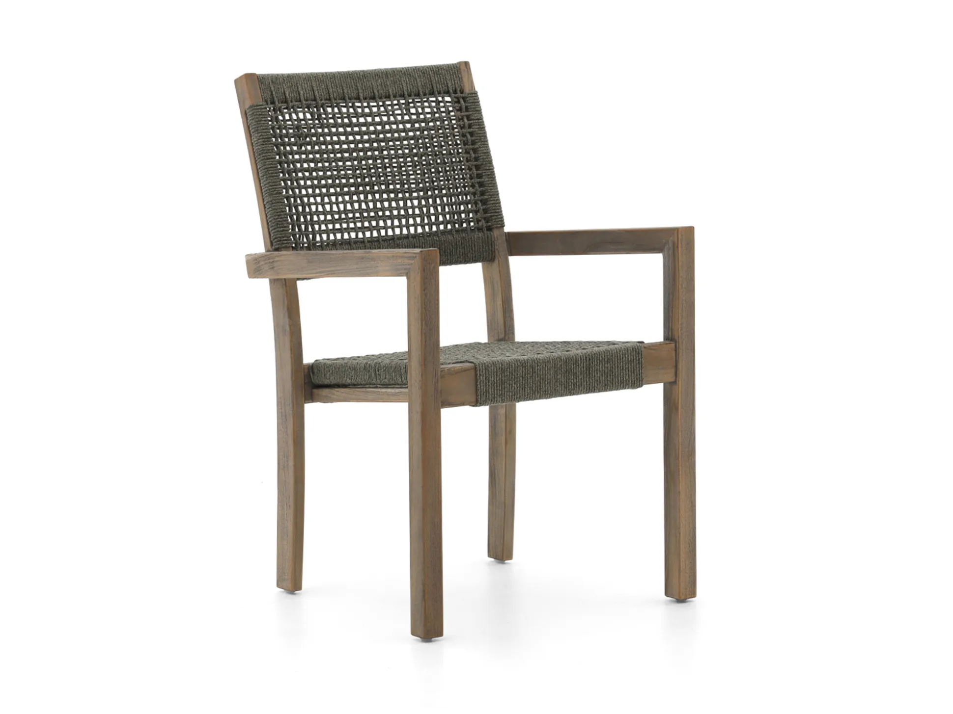 ROUGH-Batang Rope/ROUGH-X 200cm dining tuinset 5-delig stapelbaar