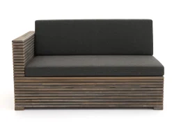 ROUGH-C chaise longue loungeset 3-delig