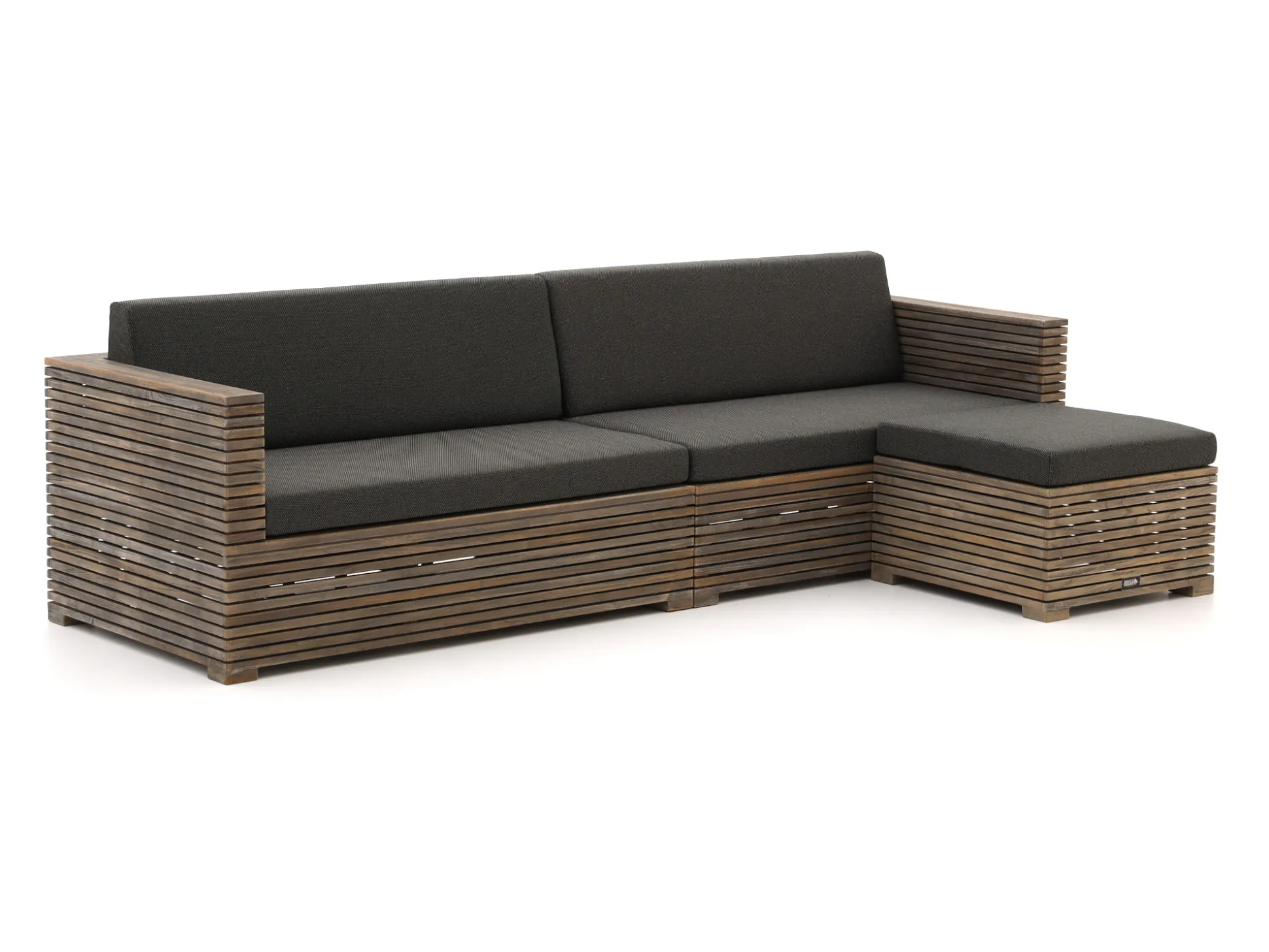 ROUGH-C chaise longue loungeset 3-delig