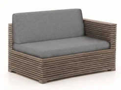 ROUGH-C hoek loungeset 4-delig 5-zits
