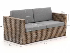 ROUGH-C lounge tuinbank 180cm