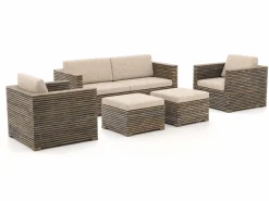 ROUGH-C stoel-bank loungeset 5-delig