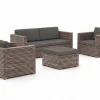 ROUGH-C stoel-bank loungeset 4-delig