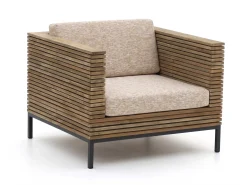 ROUGH-D hoek loungeset 5-delig 6-zits