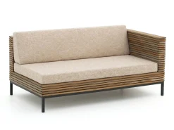 ROUGH-D hoek loungeset 5-delig 6-zits
