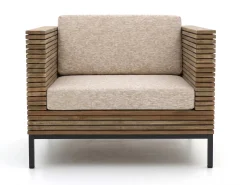 ROUGH-D hoek loungeset 5-delig 6-zits