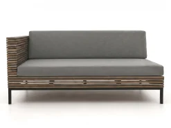 ROUGH-D hoek loungeset 5-delig 6-zits
