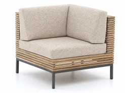 ROUGH-D hoek loungeset 4-delig 5-zits