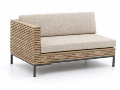 ROUGH-D hoek loungeset 4-delig 5-zits
