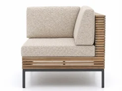 ROUGH-D hoek loungeset 4-delig 5-zits
