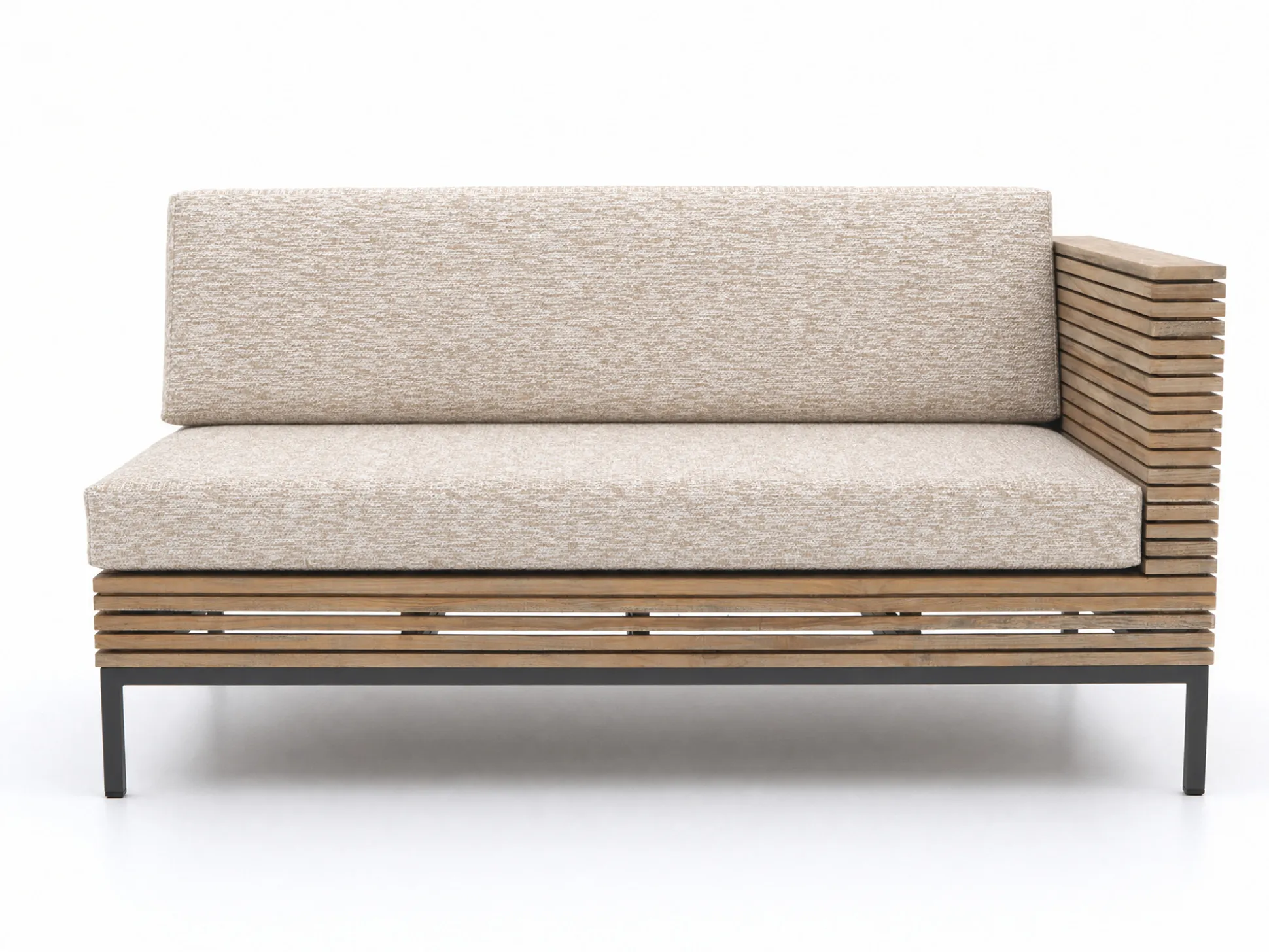 ROUGH-D hoek loungeset 4-delig 5-zits