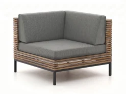 ROUGH-D hoek loungeset 4-delig 5-zits