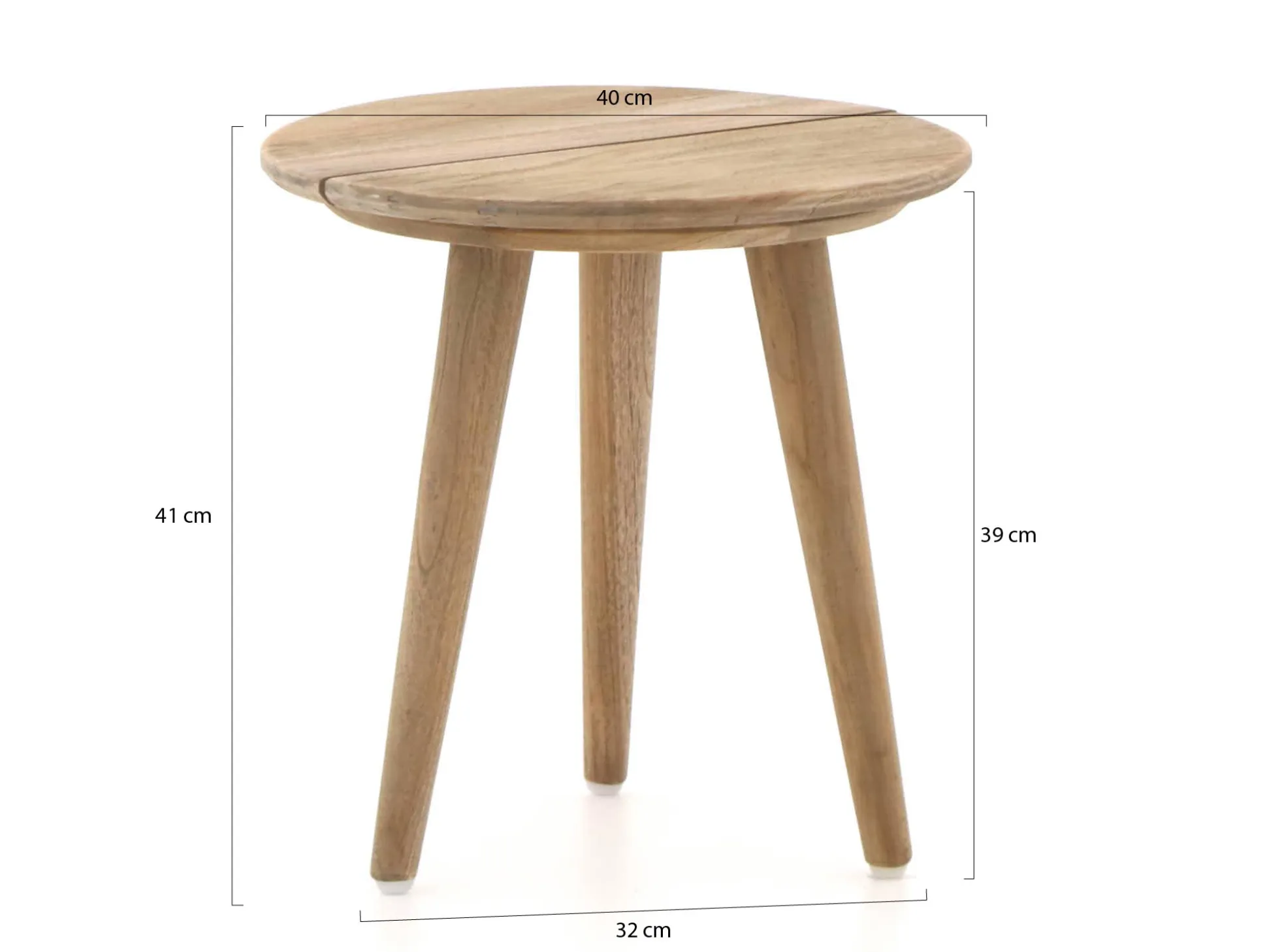 ROUGH-K bijzet tuintafel ø 40cm