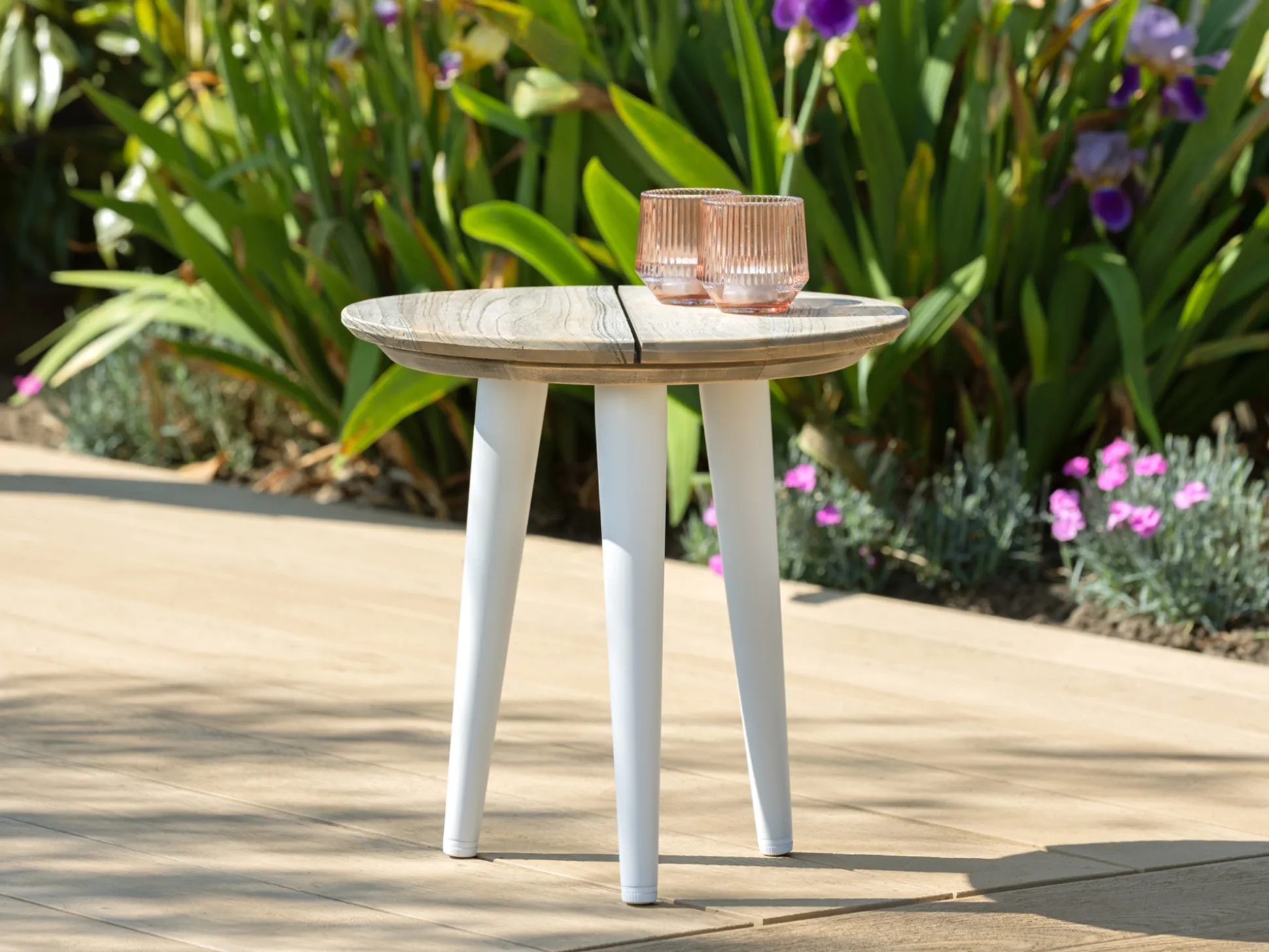 ROUGH-K bijzet tuintafel ø 50cm