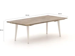 ROUGH-K lounge tuintafel 120x60x40cm
