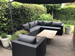 ROUGH-L lounge tuintafel 120x80x42cm