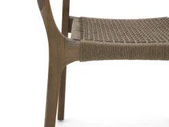 ROUGH-L Rope dining tuinstoel stapelbaar