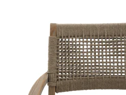 ROUGH-L Rope dining tuinstoel stapelbaar