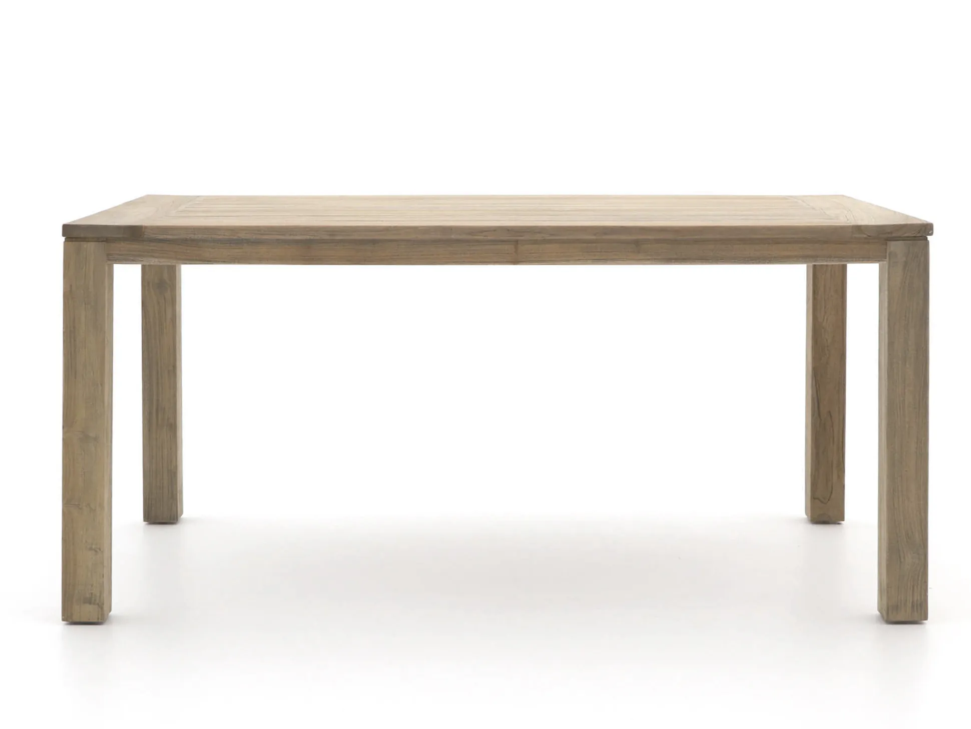 ROUGH-L Rope/ROUGH-S 160cm dining tuinset 5-delig stapelbaar