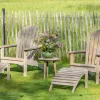 ROUGH-S Adirondack lounge tuinstoel met voetenbank