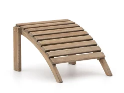 ROUGH-S Adirondack lounge tuinstoel met voetenbank