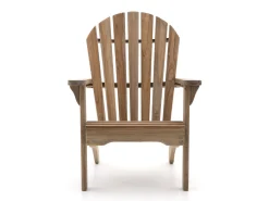 ROUGH-S Adirondack lounge tuinstoel met voetenbank