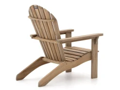 ROUGH-S Adirondack lounge tuinstoel met voetenbank