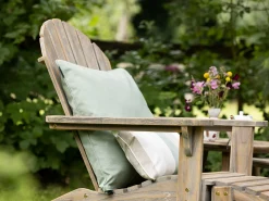 ROUGH-S Adirondack lounge tuinstoel met voetenbank