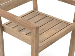 ROUGH-S 220cm dining tuinset 7-delig stapelbaar
