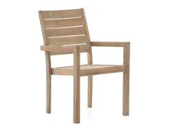 ROUGH-S 170cm dining tuinset 7-delig stapelbaar