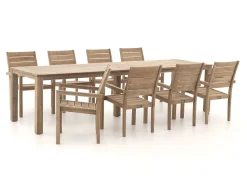 ROUGH-S 300cm dining tuinset 9-delig stapelbaar