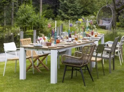 ROUGH-S dining tuinstoel stapelbaar