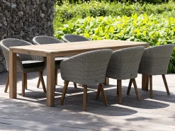 ROUGH-S dining tuintafel 220x90x76cm