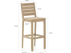 ROUGH-S/ROUGH-X 240cm barset 9-delig
