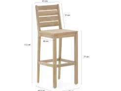 ROUGH-S/ROUGH-X 180cm barset 7-delig