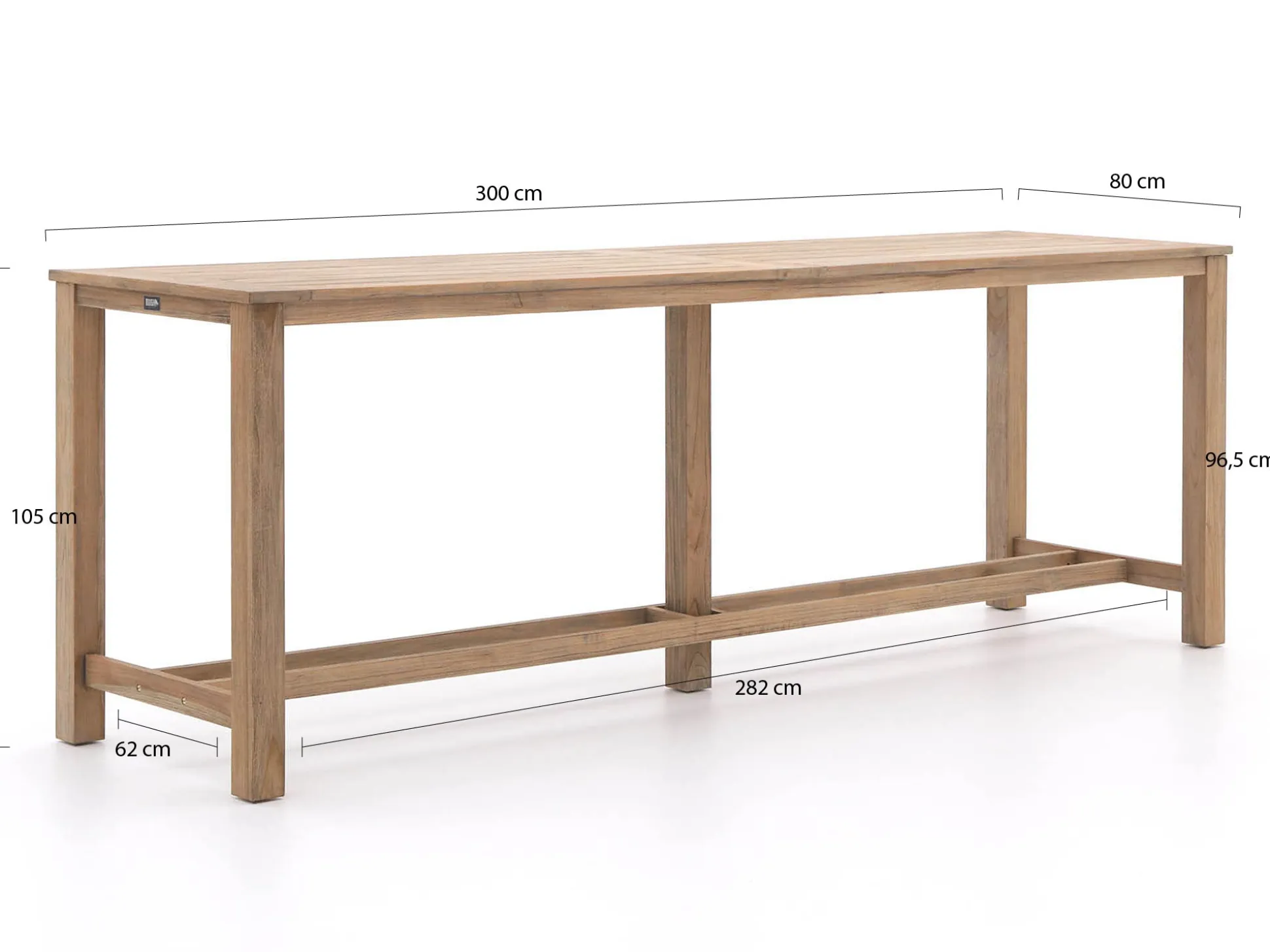 ROUGH-S/ROUGH-X 300cm barset 11-delig