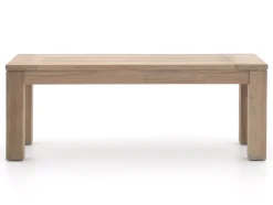 ROUGH-S/ROUGH-X 180cm dining tuinset met bank 4-delig stapelbaar