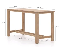 ROUGH-X 180cm barset 9-delig