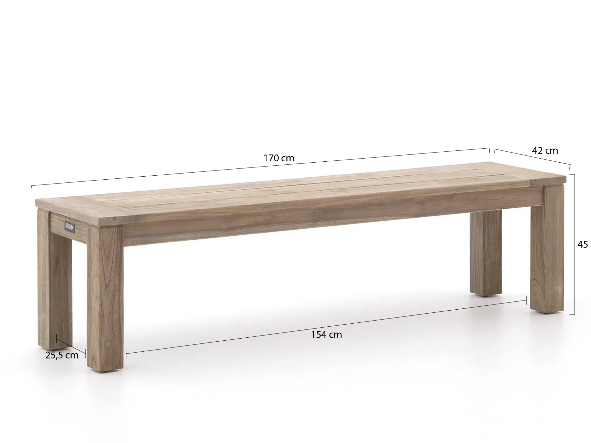 ROUGH-X picknickbank 170x42x45cm