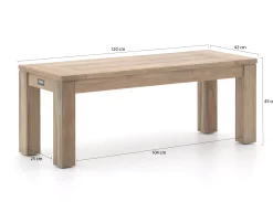 ROUGH-X picknickbank 120x42x45cm