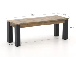 ROUGH-X picknickbank 120x42x45cm