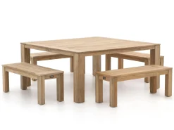 ROUGH-X 170x170cm picknickset 5-delig